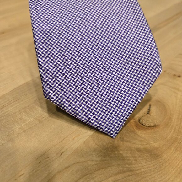 Vassi Couture 7-Fold Italian Silk Tie Purple โ One-of-a-Kind! - Picture 2 of 8
